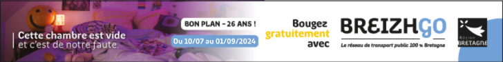 Bandeau de la page 'Breizh Go / Bouger gratuitement pour les – 26 ans